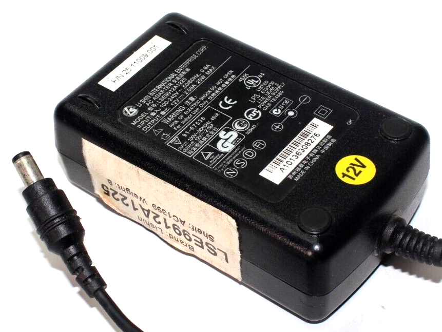 *Brand NEW*LI SHIN Output 12V DC 2.08A AC Adapter LSE9912A1225 Power Supply